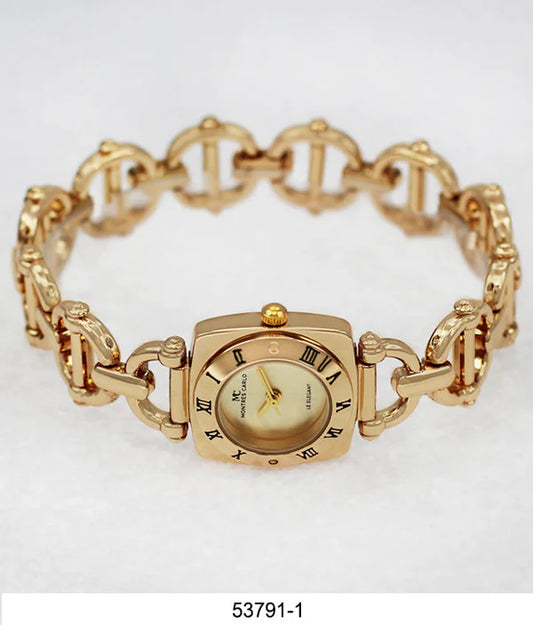Women's Classic Gold-Tone Link Bracelet Watch