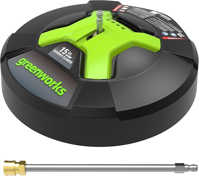 GreenWorks 5210902 15" Extension Included Surface Cleaner