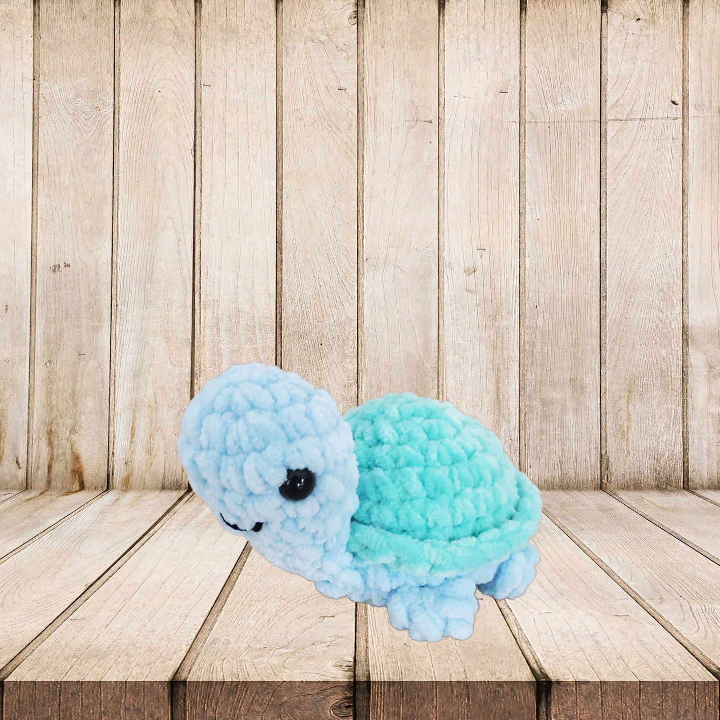 Crochet Mini Turtle Plush