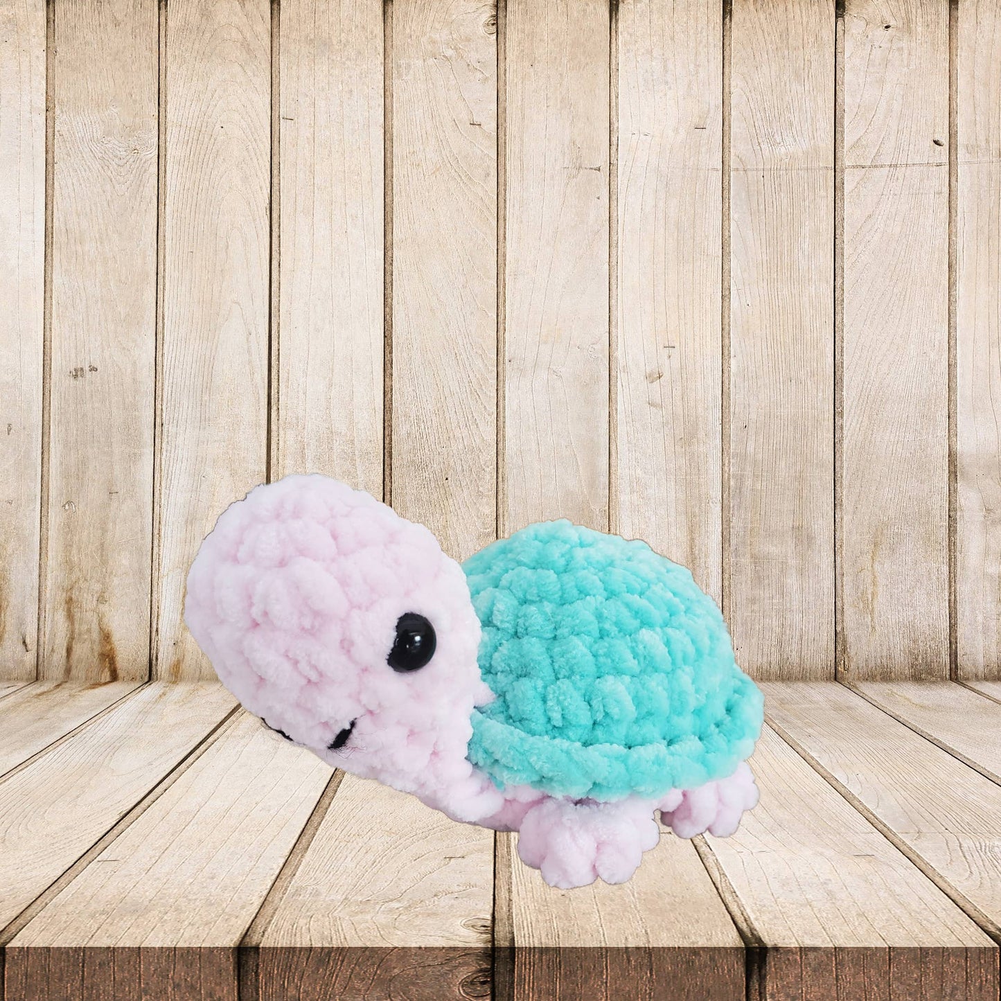 Crochet Mini Turtle Plush