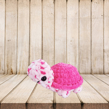Crochet Mini Turtle Plush