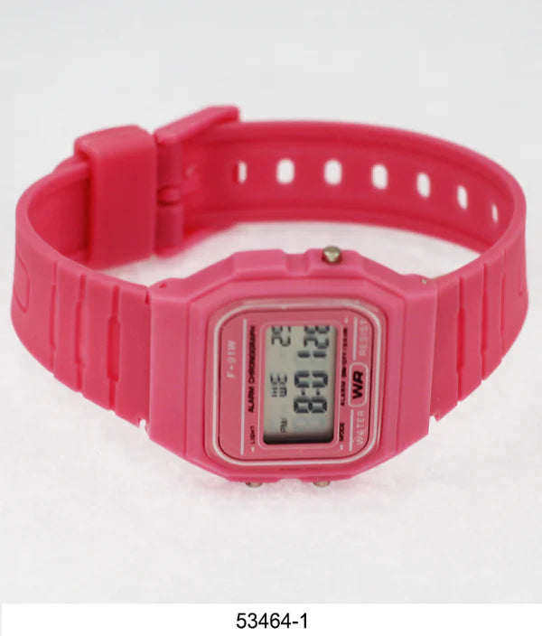 Retro Water-Resistant Digital Watch | Casual Sport Watch