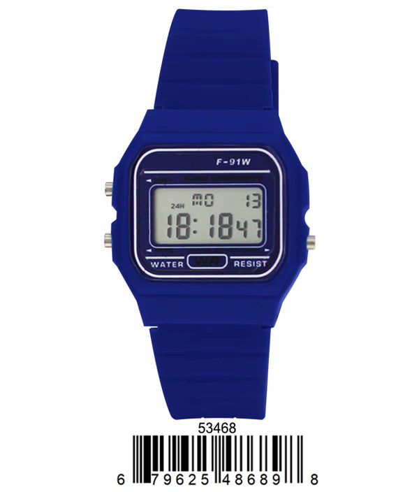 Retro Water-Resistant Digital Watch | Casual Sport Watch