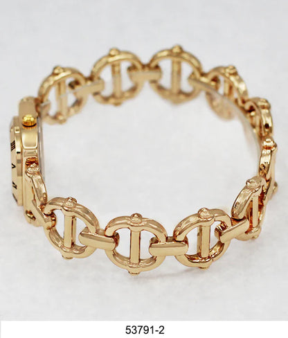 Women's Classic Gold-Tone Link Bracelet Watch