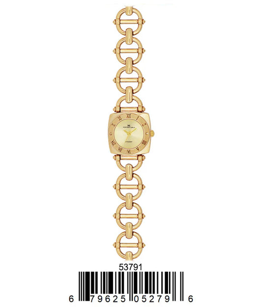 Women's Classic Gold-Tone Link Bracelet Watch