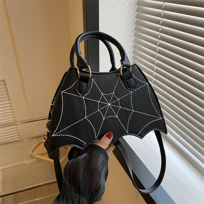 Halloween Spider Web Saddle Bags Fashion Personality Crossbody