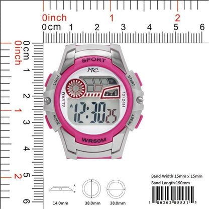 Water Resistant Digital Sport Watch | 50M Waterproof