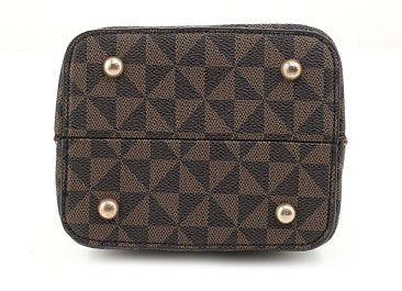 Monogram Structured Frame Satchel / Cross-body Bag
