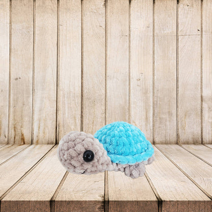 Crochet Mini Turtle Plush